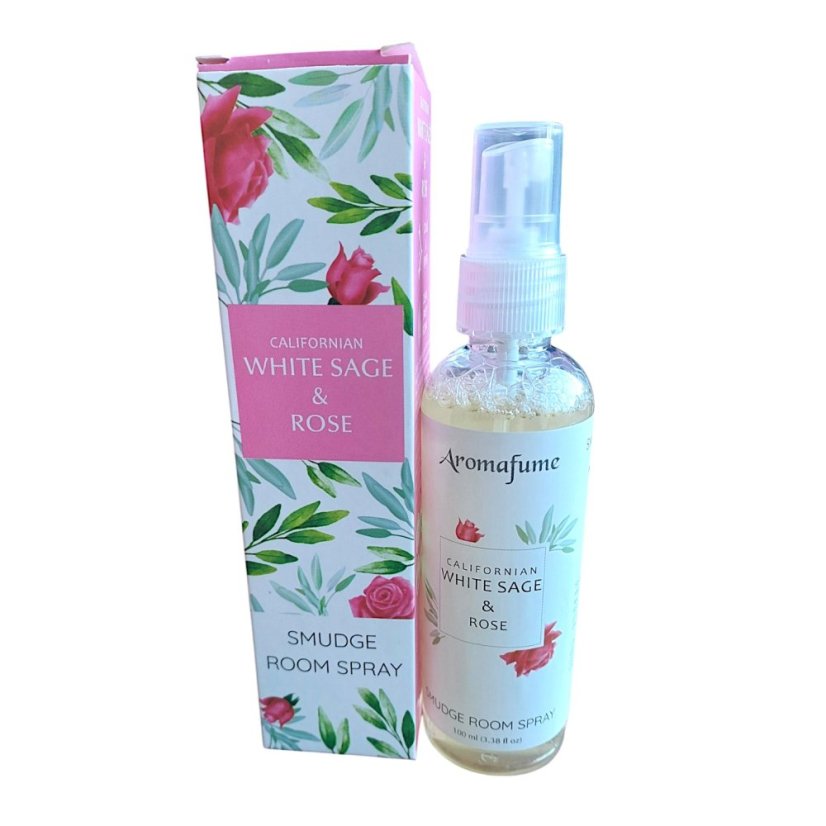 Prostorová vůně Bílá šalvěj Růže Aromafume