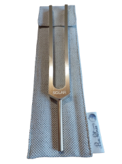 Terapeutická ladička 3. čakra Solárna 126,22 Hz mosadz