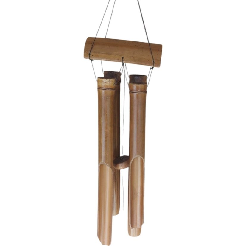 Bambusová zvonkohra 4 tuby velká