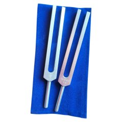 Set terapeutických ladiček hliník Tukové buňky 295,8 Hz a Svaly 324 Hz