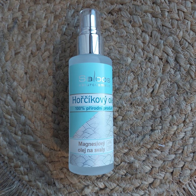 Hořčíkový olej proti křečím Saloos 100 ml