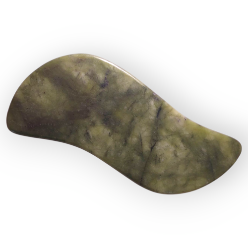 Masážny kameň Nefritová vlna Gua sha
