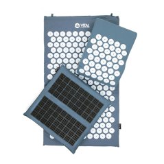 Akupresurní podložka a polštář set Standard Deluxe Set Vital modrá