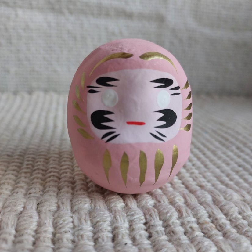 Rituální figurka Daruma Náklonost 4,8 cm
