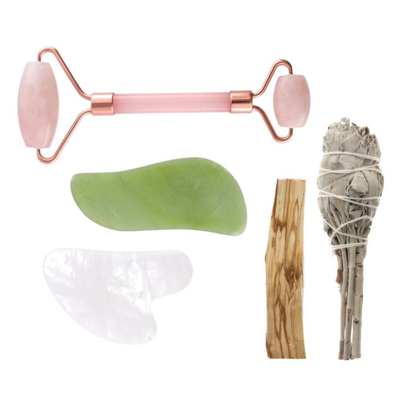 Masážna a vyhrievacia súprava Kvet života