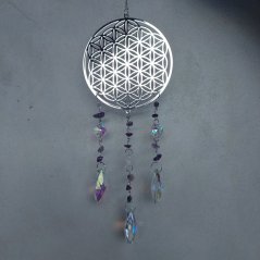 Lapač Slunce Suncatcher Květ života