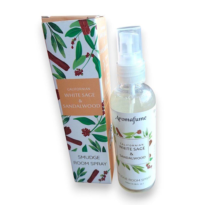 Priestorová vôňa Biela šalvia Santalové drevo Aromafume