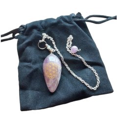 Kyvadlo Kvet života Ametyst