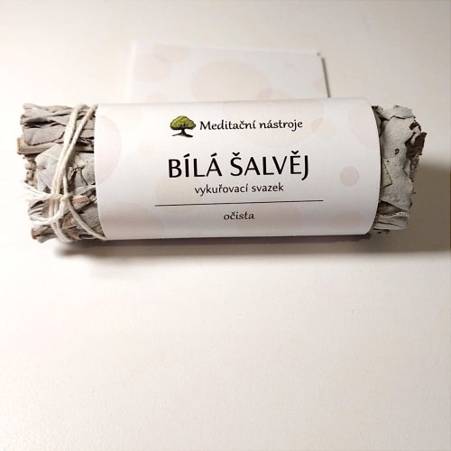 Vykuřovací svazek Bílá šalvěj malý