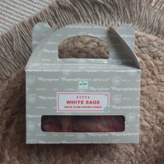 Vonné kužele Satya Bílá šalvěj Tekoucí dým