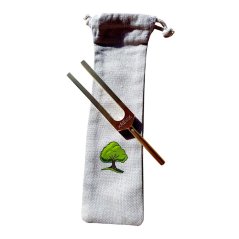 Terapeutická ladička 448 Hz mosaz Křemík