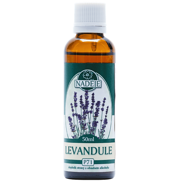 Tinktura Levandule - spánek, uklidnění