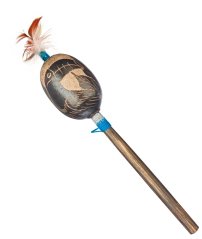 Šamanské chřestidlo větší