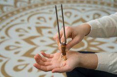 Vibrační plochá koncovka na terapeutickou ladičku Sonic Energy