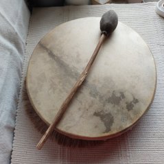 Šamanský buben 40 cm Koza