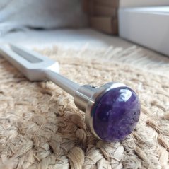 Vibračný hrot Amethyst 25 mm stopka 8,8 mm