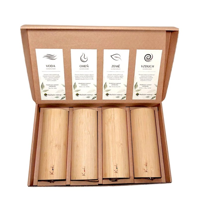 Dárčeková Sada 4 prvkov zvonkohry Koshi