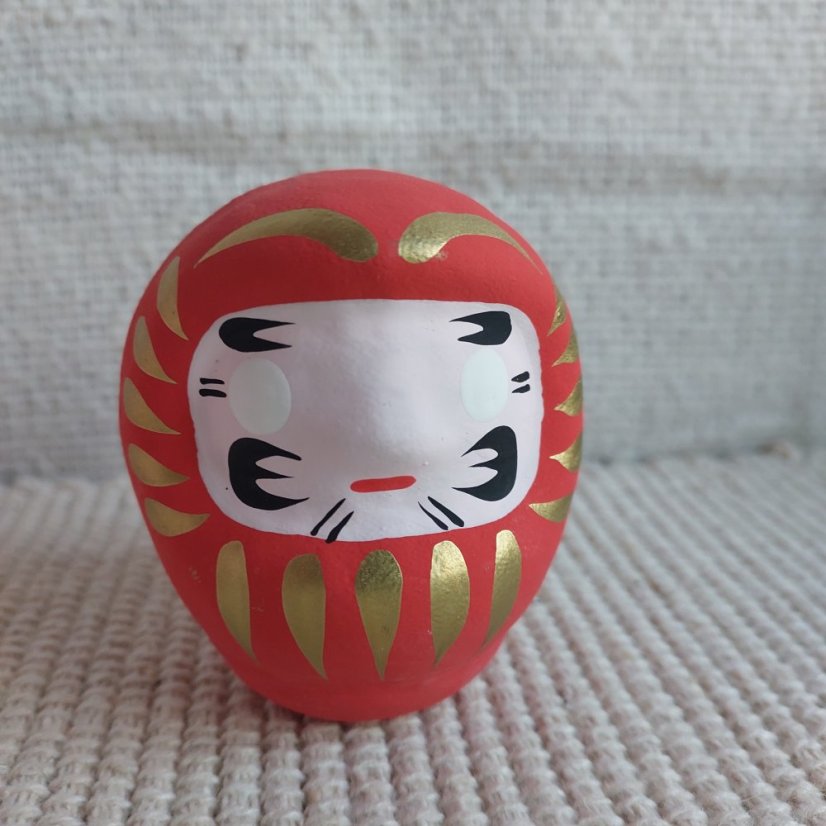 Rituální figurka Daruma Hodně štěstí 6,5 cm