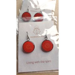 Náušnice visací Kořenová 1. čakra