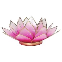 Svietnik Lotus Korunná čakra růžová