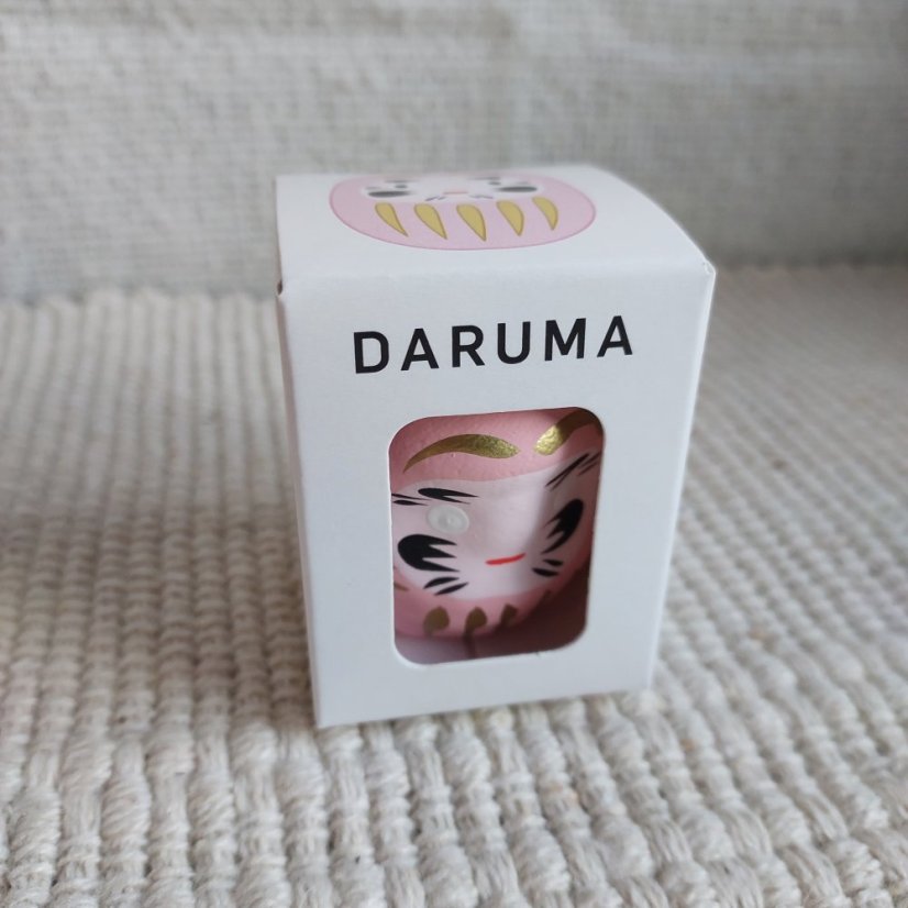 Rituální figurka Daruma Náklonost 4,8 cm