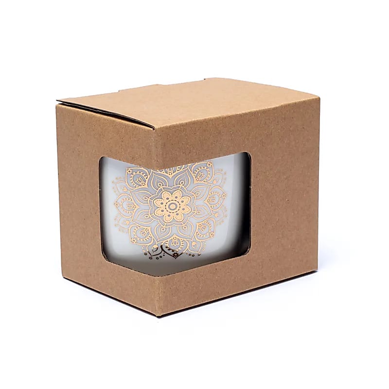 Hrnek Mandala bílá se sítkem