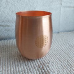 Měděný hrnek Květ života 350 ml