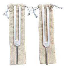 Set terapeutických ladiček Tukové buňky 295,8 Hz a Svaly 324 Hz hliník CZ