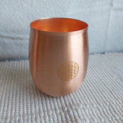 Měděný hrnek Květ života 350 ml