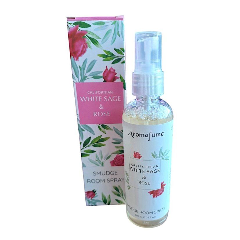Prostorová vůně Bílá šalvěj Růže Aromafume