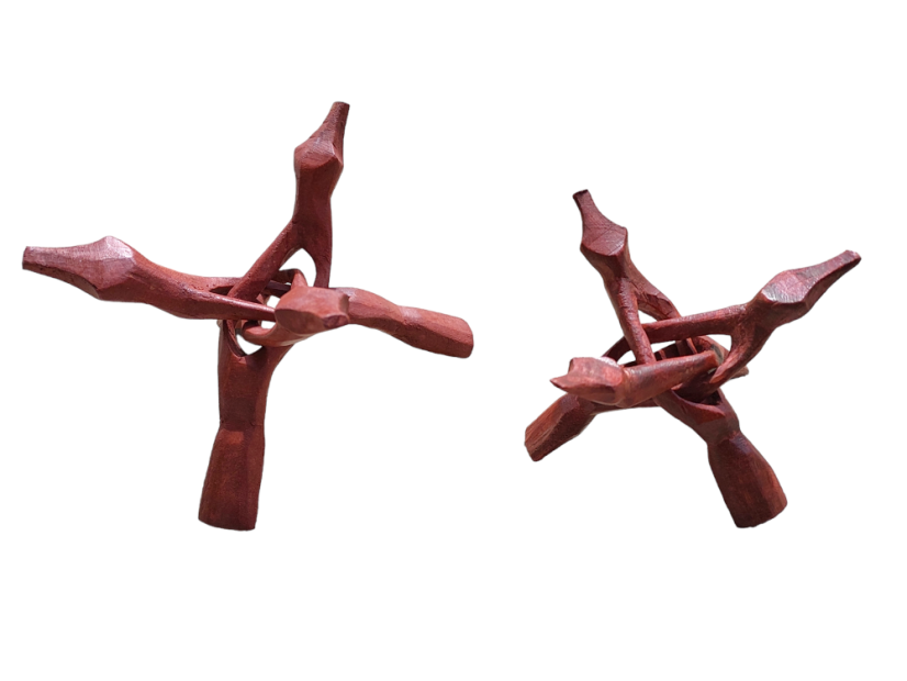 Stojan na vykuřování velký tmavý