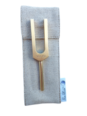 Terapeutická ladička 963 Hz mosadz solfeggio 7. čakra