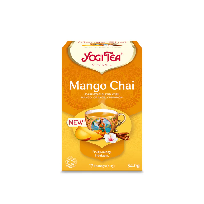 Ajurvédský čaj Mango Chai Yogi tea