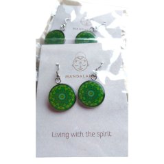 Náušnice visací Srdeční 4. čakra