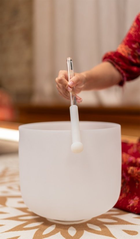 Hůlka pre krištáľovú misu Veľká s rukoväťou s guličkou