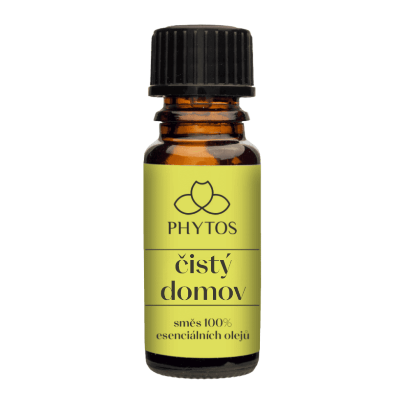 Směs esenciálních olejů Čistý domov 10 ml Phytos Směs esenciálních olejů Čistý domov 10 ml Phytos