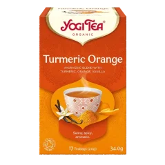Ajurvédský čaj Turmenic Orange Yogi tea