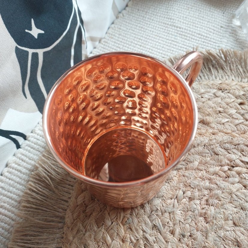 Měděný hrnek Delhi 470 ml