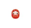Rituální figurka Daruma Hodně štěstí 4,8 cm