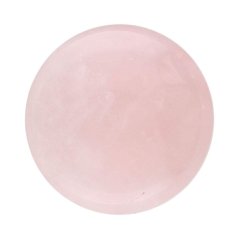 Masážny kameň Gua Sha Huba z ružového kremeňa