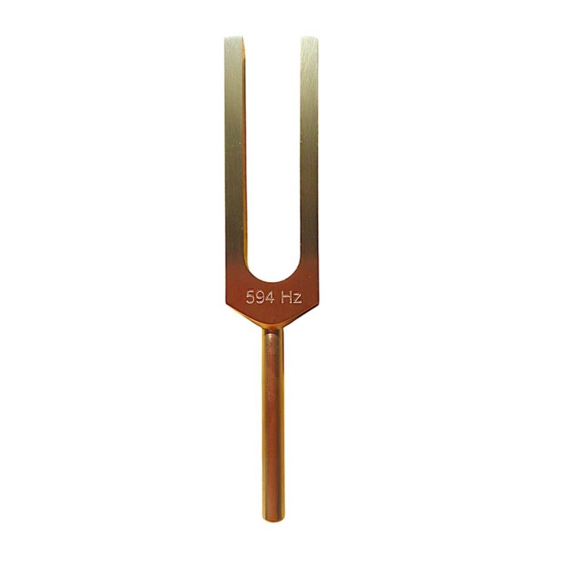 Terapeutická ladička 594 Hz Okno do Stvorenia mosadz