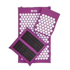 Sada akupresúrnej podložky, vankúša a rohožky Standard Deluxe Set Spiky Vital bordo