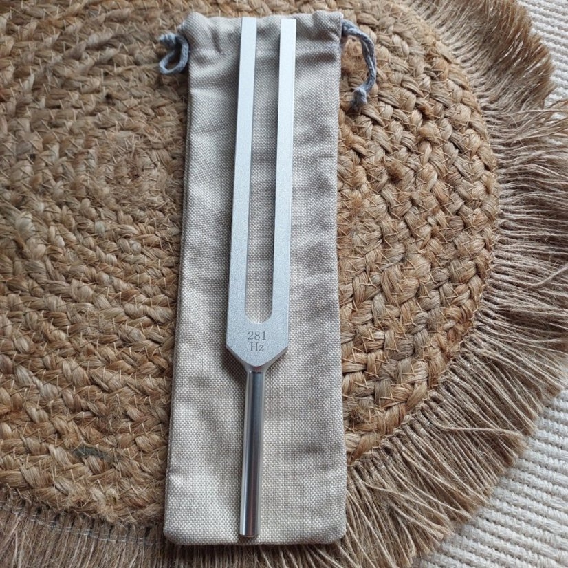 Terapeutická ladička 281 Hz Střeva hliník CZ