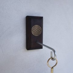 Háčik pre zvonkohru Koshi, Shanti Kvet života tmavý