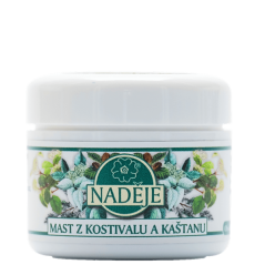 Masť z kostivalu a kaštanu 30 ml - uvoľnenie, podliatiny