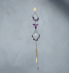 Lapač slnka Suncatcher Kvet fialky