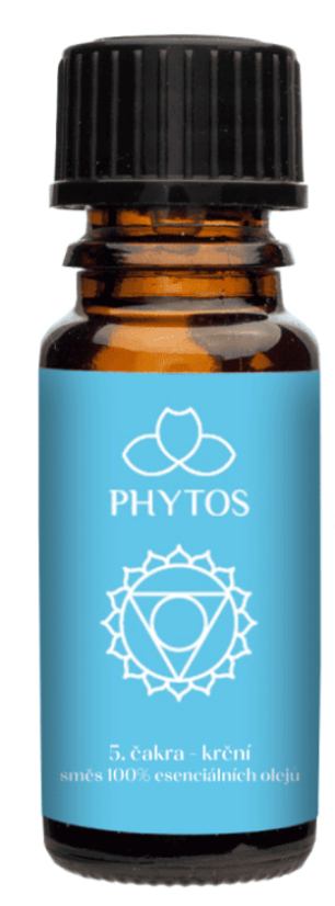 Esenciálny olej 5. čakra Hrdlo Vishuddha Phytos