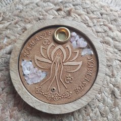 Stojanček na vonné tyčinky kruhový Ruženín