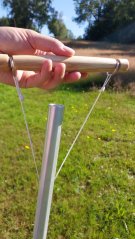 Závěsný meditační zvon 128 Hz