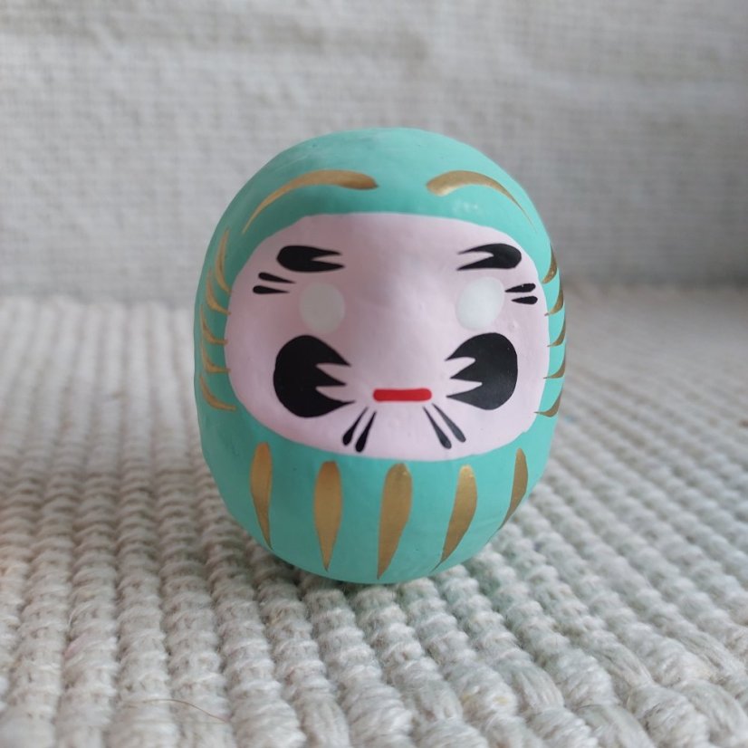Rituální figurka Daruma Studijní úspěch 4,8 cm